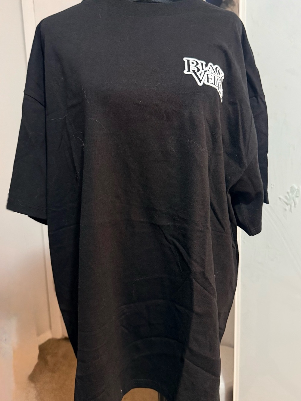 Black Graphic Tee - Black Velvet